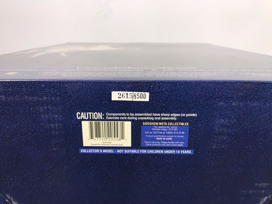 Limited Edition The Lord Of The Rings The Return Of The King Gandalf On Shadowfax Sculpture Brigitte Wuest Sculptor Sideshow Weta Collectibles With Box 20H [Photo 24]