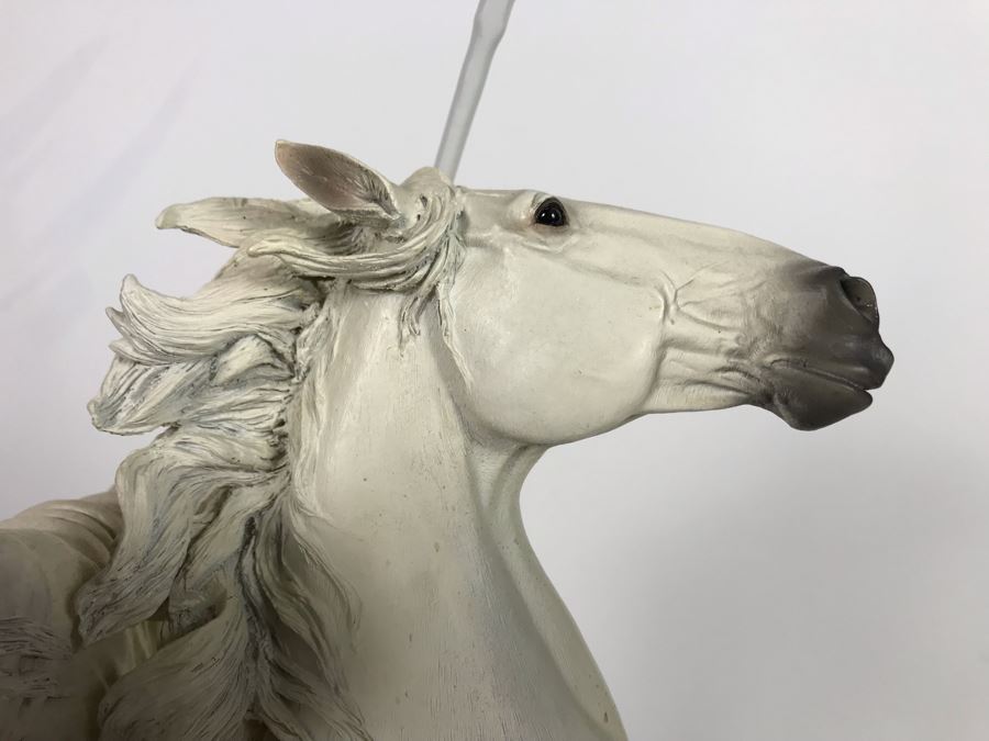 Limited Edition The Lord Of The Rings The Return Of The King Gandalf On Shadowfax Sculpture Brigitte Wuest Sculptor Sideshow Weta Collectibles With Box 20H [Photo 6]