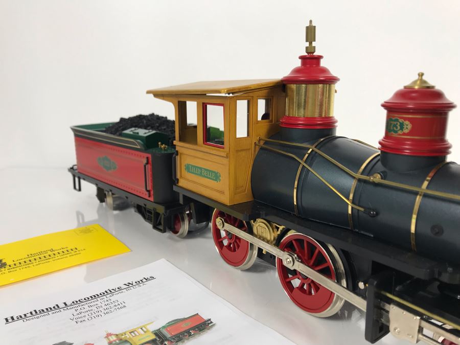 Disney's Lilly Belle Locomotive Train With Tender By Hartland ...