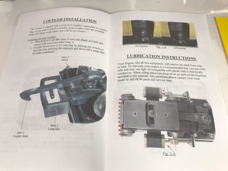 Disney's Lilly Belle Locomotive Train With Tender By Hartland Locomotive Works With Box [Photo 20]