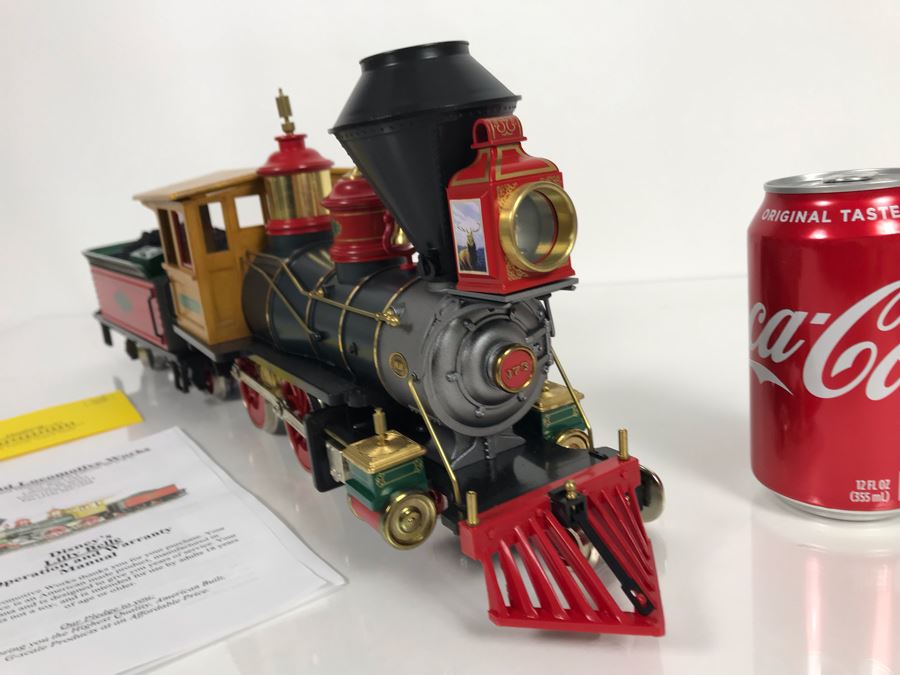 Disney's Lilly Belle Locomotive Train With Tender By Hartland Locomotive Works With Box [Photo 12]
