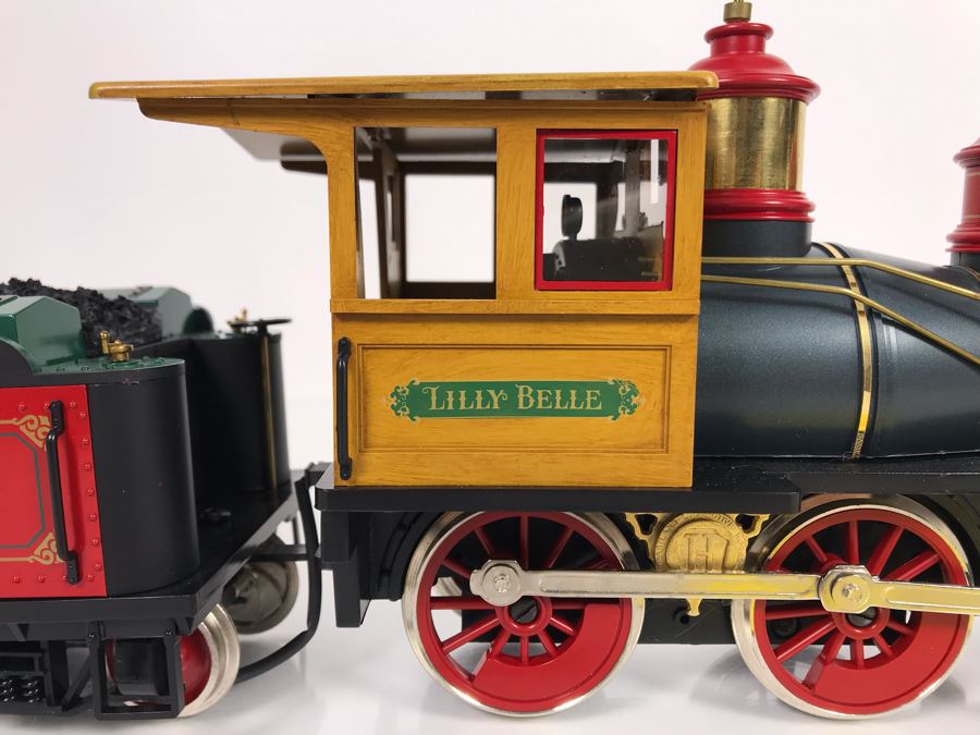 Disney's Lilly Belle Locomotive Train With Tender By Hartland Locomotive Works With Box [Photo 5]