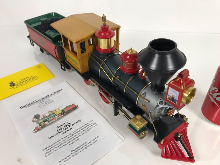 Disney's Lilly Belle Locomotive Train With Tender By Hartland ...