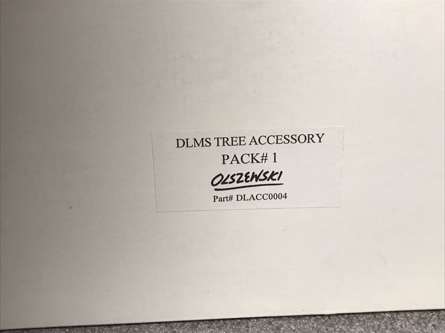 Disneyland's Main Street USA Miniature Model Board COMPLETE FIRST EDITION / Individually HAND SIGNED Models With Original Boxes By Robert Olszewski With Signed Michael Broggie Train And Accessories 6' X 3' Estimate $20,000-$35,000 (SEE DESCRIPTION) [Photo 81]