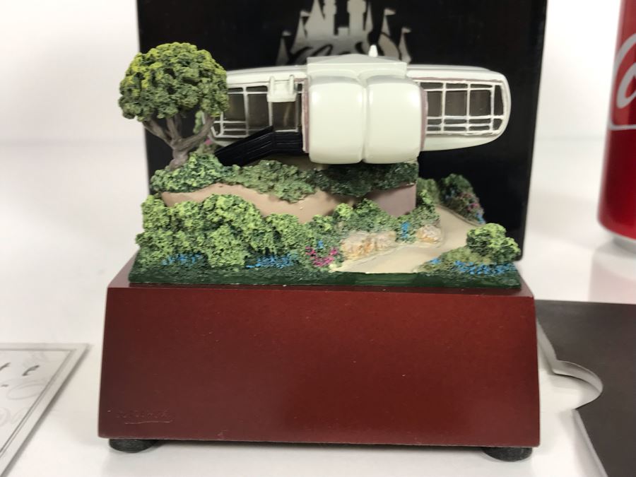 Disneyland's Main Street USA Miniature Model Board COMPLETE FIRST EDITION / Individually HAND SIGNED Models With Original Boxes By Robert Olszewski With Signed Michael Broggie Train And Accessories 6' X 3' Estimate $20,000-$35,000 (SEE DESCRIPTION) [Photo 92]