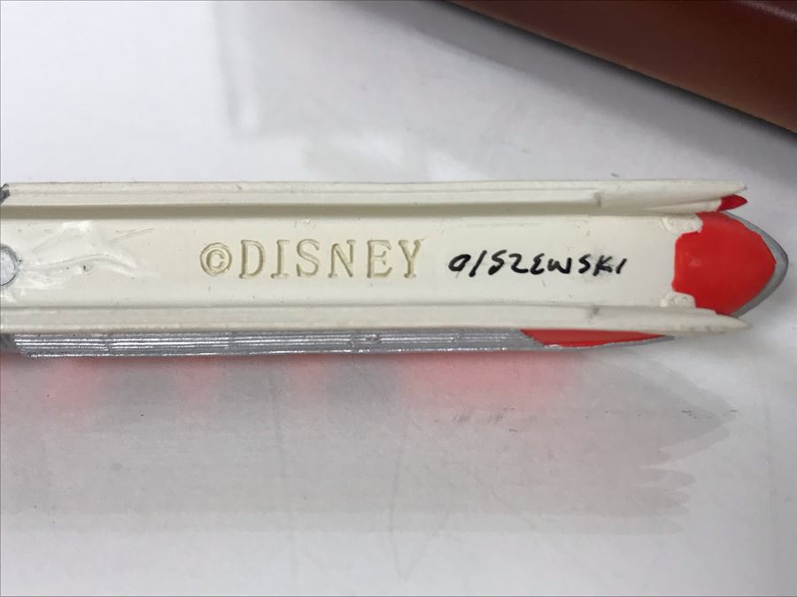 Disneyland's Main Street USA Miniature Model Board COMPLETE FIRST EDITION / Individually HAND SIGNED Models With Original Boxes By Robert Olszewski With Signed Michael Broggie Train And Accessories 6' X 3' Estimate $20,000-$35,000 (SEE DESCRIPTION) [Photo 122]