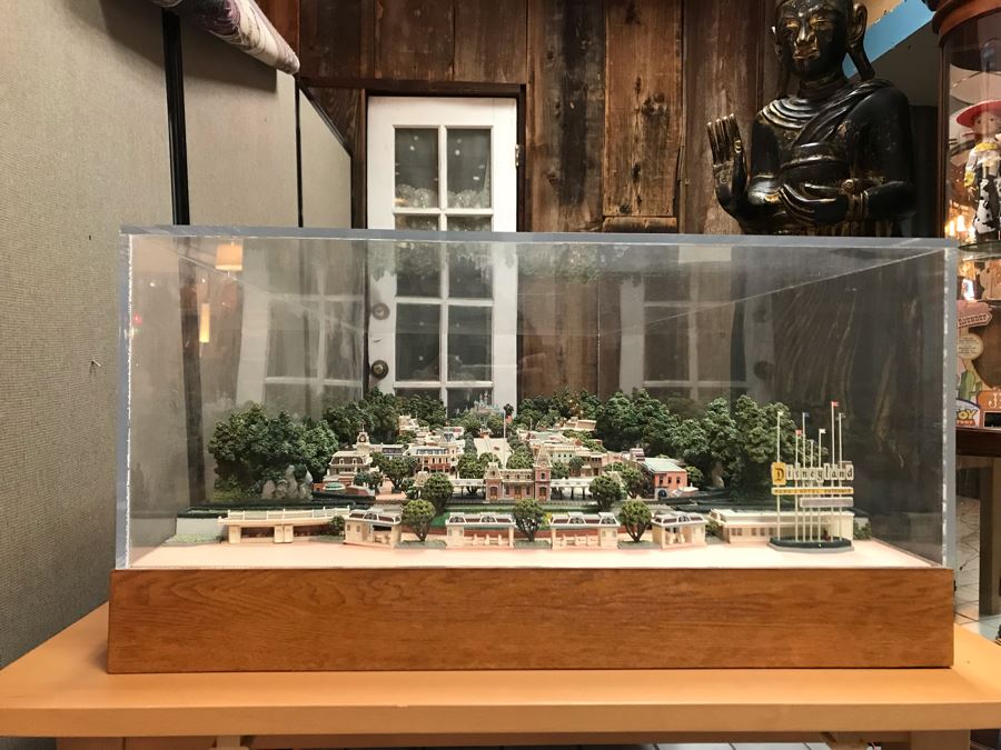 Disneyland's Main Street USA Miniature Model Board COMPLETE FIRST EDITION / Individually HAND SIGNED Models With Original Boxes By Robert Olszewski With Signed Michael Broggie Train And Accessories 6' X 3' Estimate $20,000-$35,000 (SEE DESCRIPTION) [Photo 7]