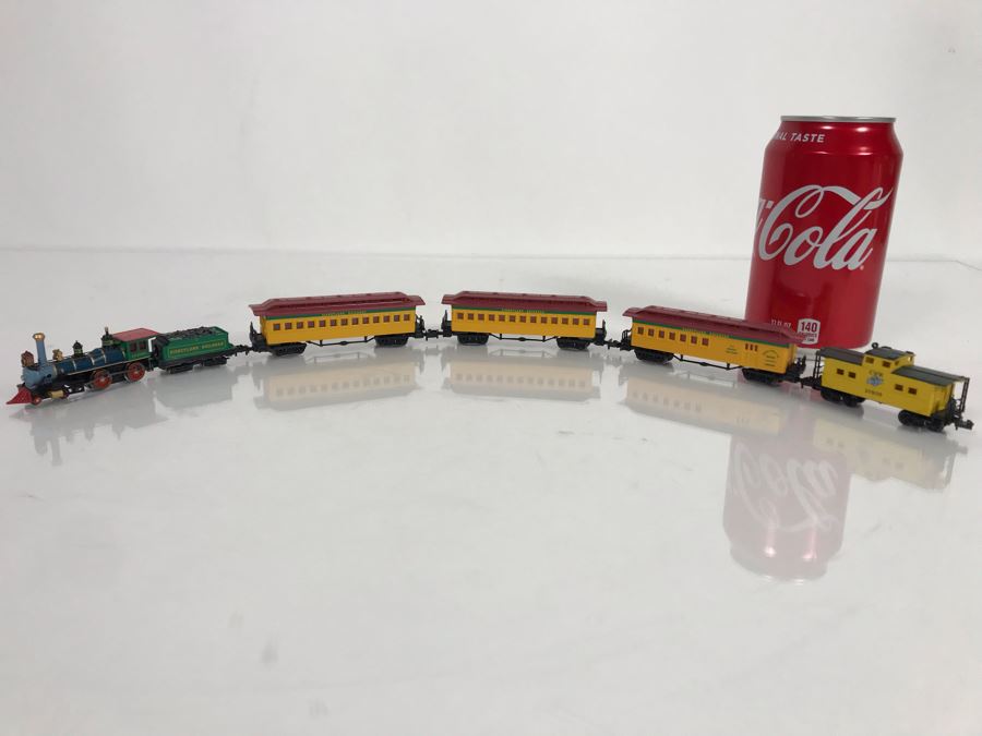 Disneyland's Main Street USA Miniature Model Board COMPLETE FIRST EDITION / Individually HAND SIGNED Models With Original Boxes By Robert Olszewski With Signed Michael Broggie Train And Accessories 6' X 3' Estimate $20,000-$35,000 (SEE DESCRIPTION) [Photo 47]