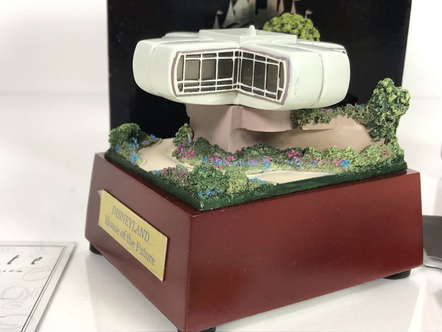 Disneyland's Main Street USA Miniature Model Board COMPLETE FIRST EDITION / Individually HAND SIGNED Models With Original Boxes By Robert Olszewski With Signed Michael Broggie Train And Accessories 6' X 3' Estimate $20,000-$35,000 (SEE DESCRIPTION) [Photo 98]