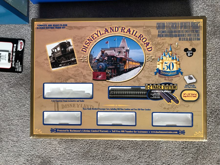 Disneyland's Main Street USA Miniature Model Board COMPLETE FIRST EDITION / Individually HAND SIGNED Models With Original Boxes By Robert Olszewski With Signed Michael Broggie Train And Accessories 6' X 3' Estimate $20,000-$35,000 (SEE DESCRIPTION) [Photo 33]