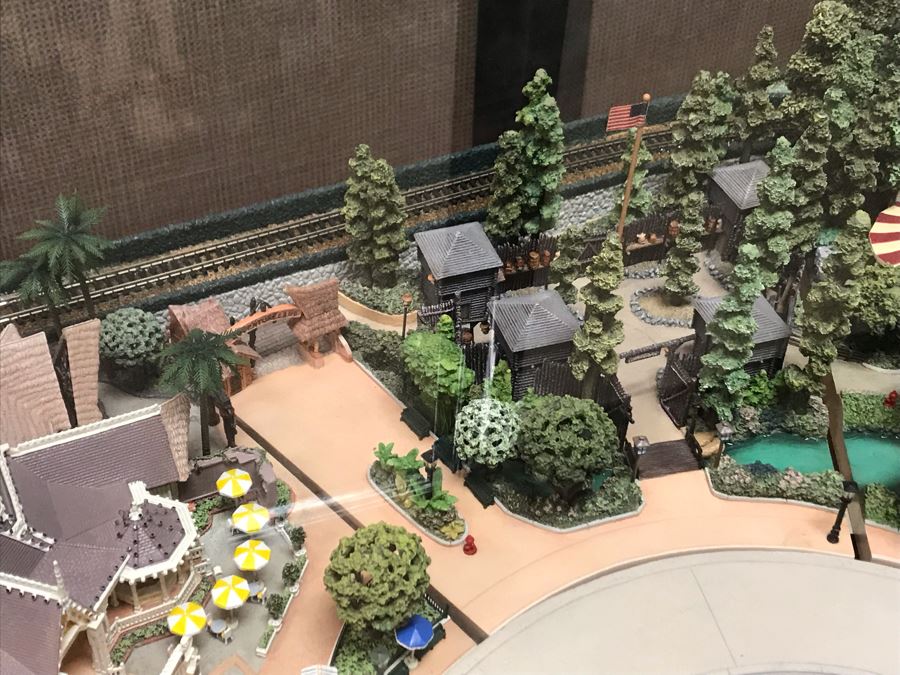 Disneyland's Main Street USA Miniature Model Board COMPLETE FIRST EDITION / Individually HAND SIGNED Models With Original Boxes By Robert Olszewski With Signed Michael Broggie Train And Accessories 6' X 3' Estimate $20,000-$35,000 (SEE DESCRIPTION) [Photo 19]