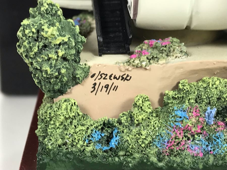 Disneyland's Main Street USA Miniature Model Board COMPLETE FIRST EDITION / Individually HAND SIGNED Models With Original Boxes By Robert Olszewski With Signed Michael Broggie Train And Accessories 6' X 3' Estimate $20,000-$35,000 (SEE DESCRIPTION) [Photo 95]