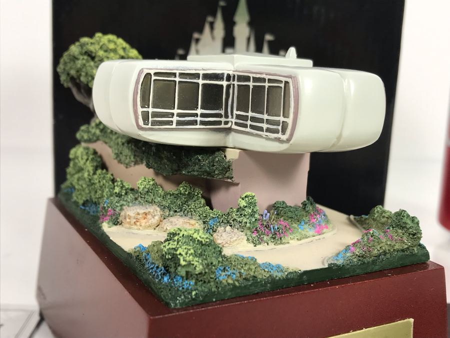 Disneyland's Main Street USA Miniature Model Board COMPLETE FIRST EDITION / Individually HAND SIGNED Models With Original Boxes By Robert Olszewski With Signed Michael Broggie Train And Accessories 6' X 3' Estimate $20,000-$35,000 (SEE DESCRIPTION) [Photo 91]