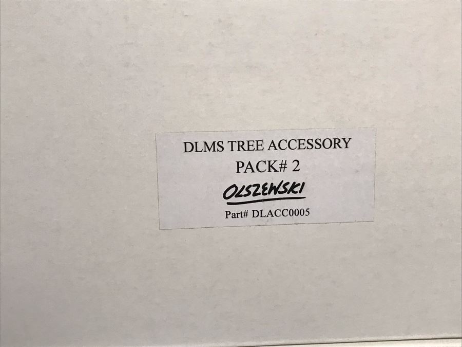 Disneyland's Main Street USA Miniature Model Board COMPLETE FIRST EDITION / Individually HAND SIGNED Models With Original Boxes By Robert Olszewski With Signed Michael Broggie Train And Accessories 6' X 3' Estimate $20,000-$35,000 (SEE DESCRIPTION) [Photo 82]