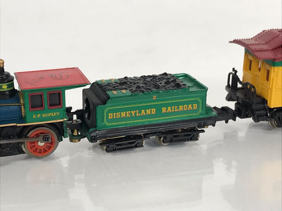 Disneyland's Main Street USA Miniature Model Board COMPLETE FIRST EDITION / Individually HAND SIGNED Models With Original Boxes By Robert Olszewski With Signed Michael Broggie Train And Accessories 6' X 3' Estimate $20,000-$35,000 (SEE DESCRIPTION) [Photo 41]