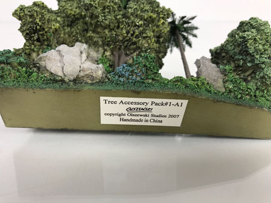 Disneyland's Main Street USA Miniature Model Board COMPLETE FIRST EDITION / Individually HAND SIGNED Models With Original Boxes By Robert Olszewski With Signed Michael Broggie Train And Accessories 6' X 3' Estimate $20,000-$35,000 (SEE DESCRIPTION) [Photo 56]