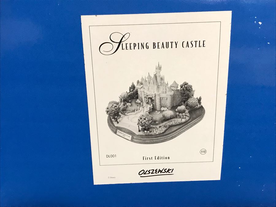 Disneyland's Main Street USA Miniature Model Board COMPLETE FIRST EDITION / Individually HAND SIGNED Models With Original Boxes By Robert Olszewski With Signed Michael Broggie Train And Accessories 6' X 3' Estimate $20,000-$35,000 (SEE DESCRIPTION) [Photo 71]