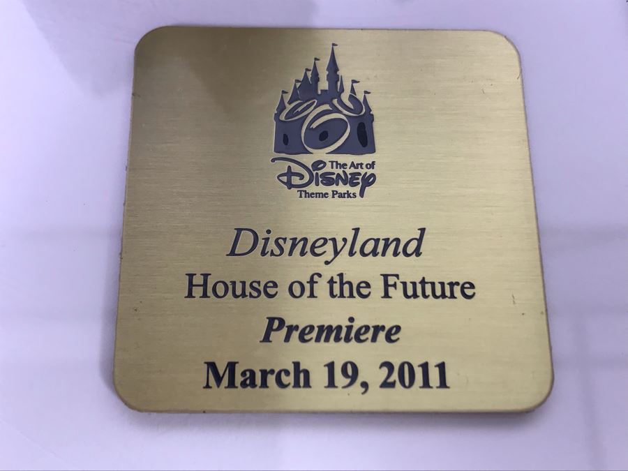 Disneyland's Main Street USA Miniature Model Board COMPLETE FIRST EDITION / Individually HAND SIGNED Models With Original Boxes By Robert Olszewski With Signed Michael Broggie Train And Accessories 6' X 3' Estimate $20,000-$35,000 (SEE DESCRIPTION) [Photo 100]