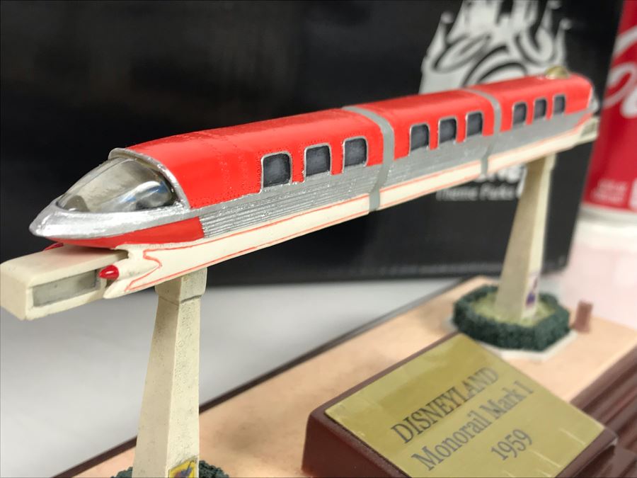 Disneyland's Main Street USA Miniature Model Board COMPLETE FIRST EDITION / Individually HAND SIGNED Models With Original Boxes By Robert Olszewski With Signed Michael Broggie Train And Accessories 6' X 3' Estimate $20,000-$35,000 (SEE DESCRIPTION) [Photo 119]