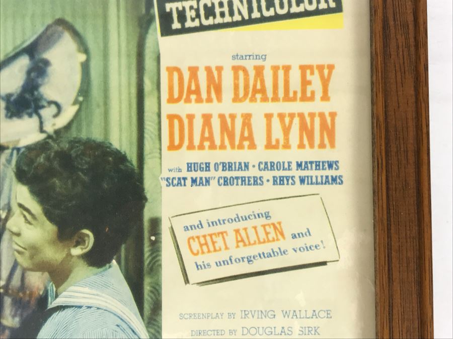 Meet Me At The Fair 1953 Movie Poster Lobby Card Featuring Actress Carole Mathews Universal International Framed 15 X 12 [Photo 4]