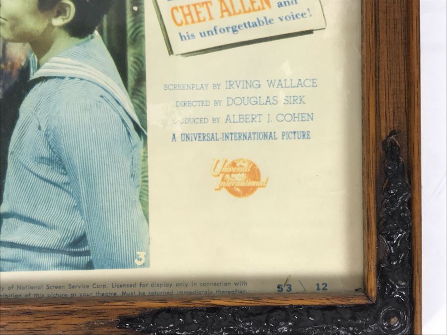 Meet Me At The Fair 1953 Movie Poster Lobby Card Featuring Actress Carole Mathews Universal International Framed 15 X 12 [Photo 5]