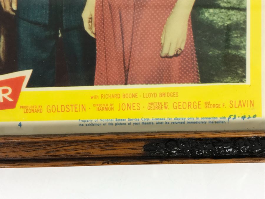 City Of Bad Men 1953 Movie Poster Lobby Card Featuring Actress Carole Mathews 20th Century Fox Film Corp Framed 15 X 12 [Photo 9]