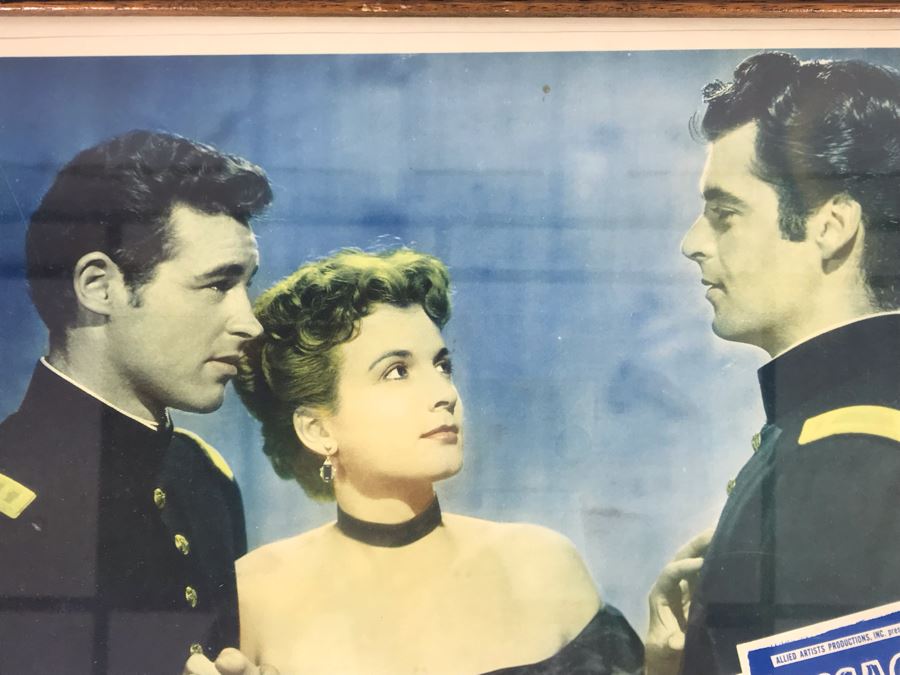 Massacre River 1949 Movie Poster Lobby Card Featuring Actress Carole Mathews Allied Artists Framed 15 X 12 [Photo 3]