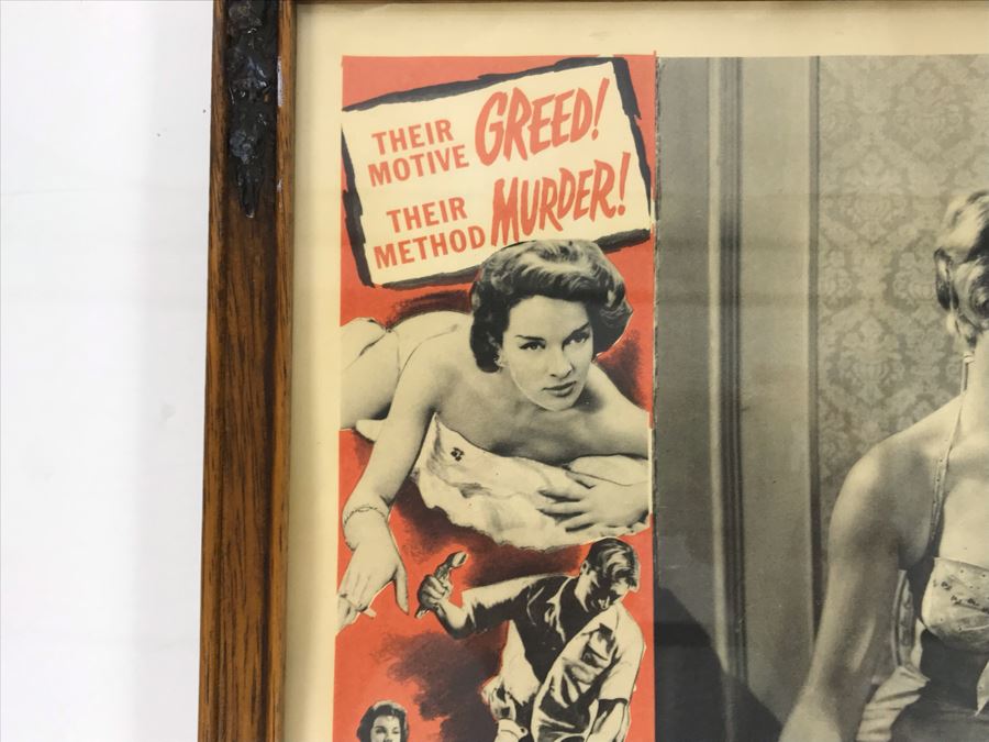 Female Fiends 1959 Movie Poster Lobby Card Featuring Actress Carole Mathews Criterion Film Corp. Framed 15 X 12 [Photo 2]