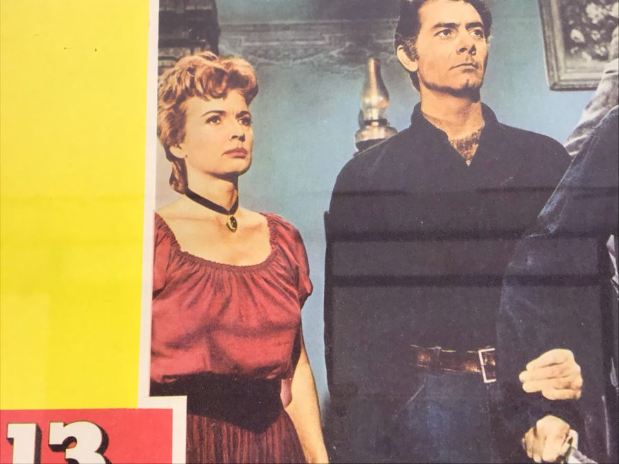 13 Fighting Men 1960 Movie Poster Lobby Card Featuring Actress Carole 20th Century Fox Film Corp Framed 16 X 13 [Photo 4]