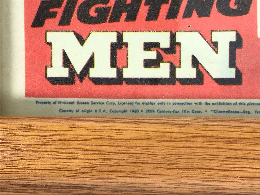 13 Fighting Men 1960 Movie Poster Lobby Card Featuring Actress Carole 20th Century Fox Film Corp Framed 16 X 13 [Photo 9]