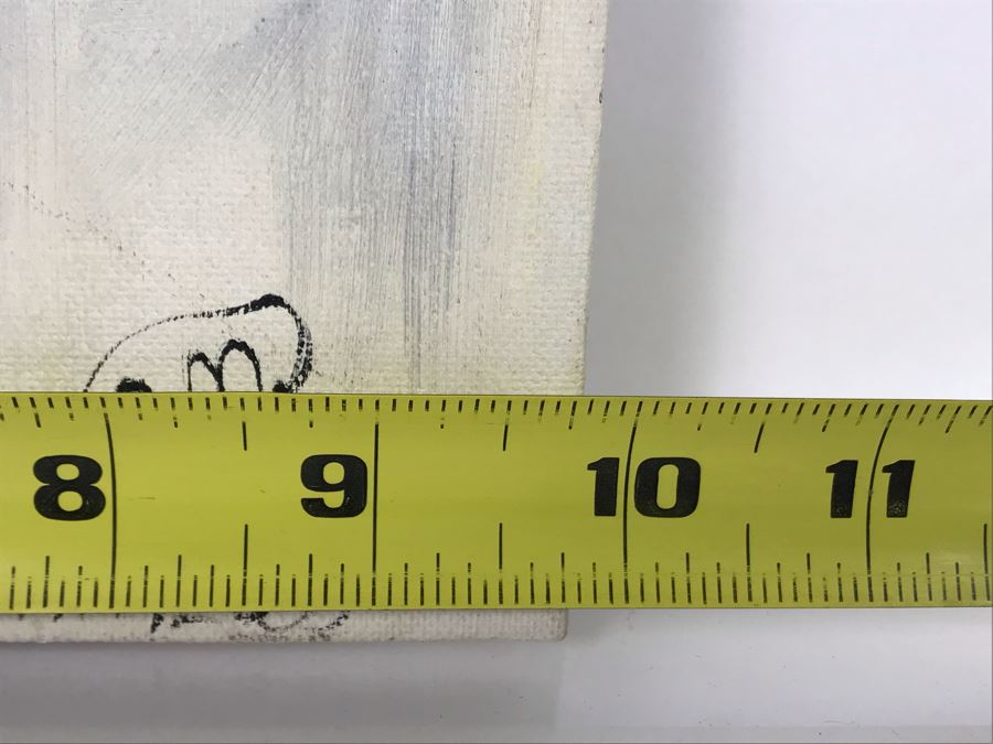 Original 1968 Painting By Actress Carole Mathews Of Her Dog 10 X 14 [Photo 7]