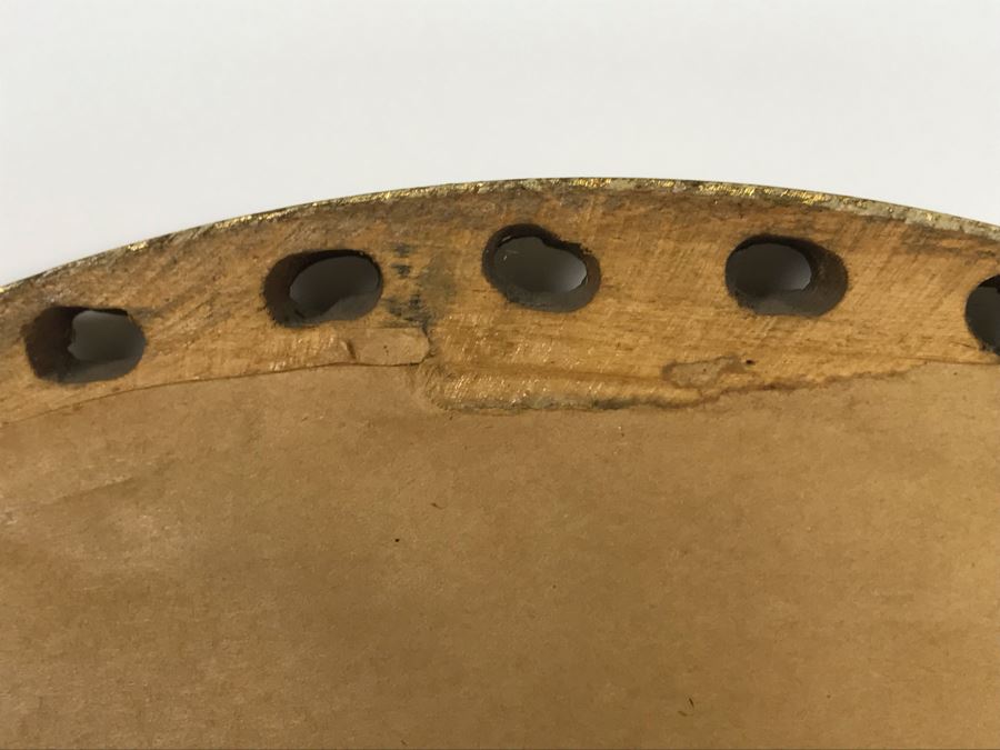 Original Painting Of Child By Actress Carole Mathews In Oval Gilded Frame 18.5 X 22 [Photo 10]