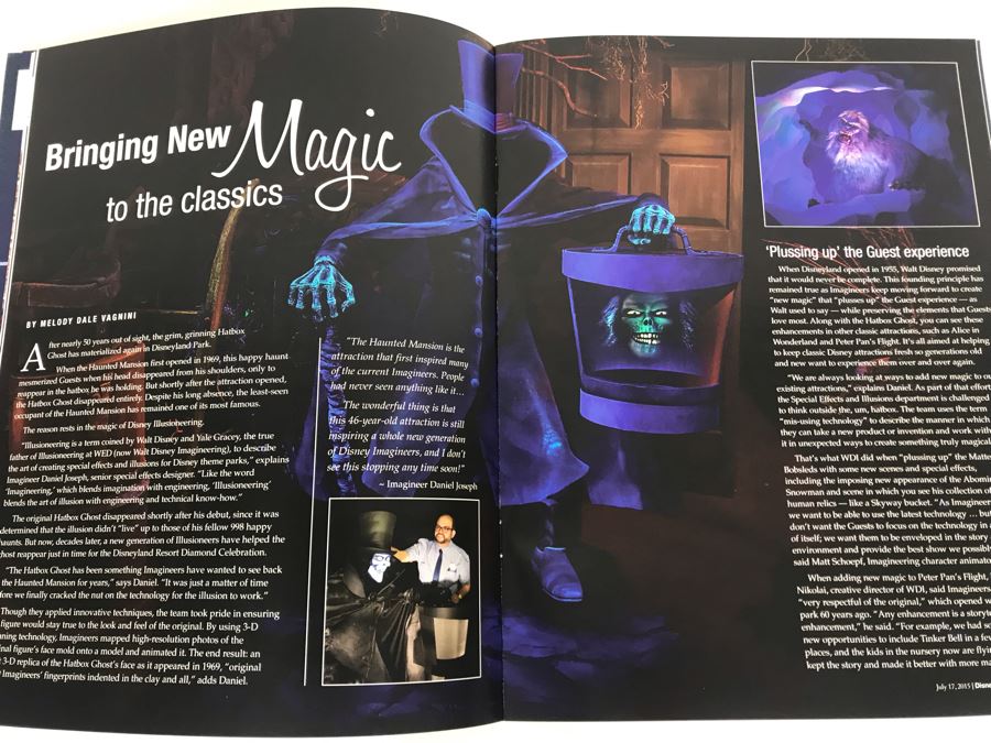 Limited Edition Disneyland Resort Diamond Celebration Line Guide Magazine [Photo 10]