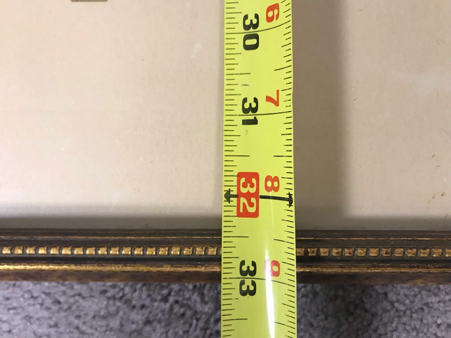 John A. Ruthven (1924-2020) Hand Signed Limited Edition Bengal Tiger Print By Wildlife Internationale, Inc 1970 Framed 24 X 32 [Photo 14]