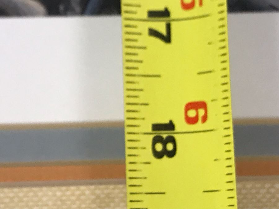 Charles Fracé (1926-2005) Hand Signed Print Titled 'My Friend' Of Eastern Cottontail Rabbit Framed 22 X 18 [Photo 10]