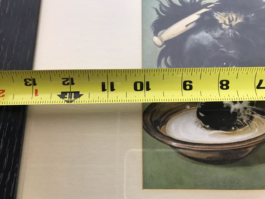 Albert Staehle (1899-1974) Hand Signed Print (One Of America's Most Popular Illustrators From 1930s-1960s When He Did Many Saturday Evening Post Covers) Framed Signed Albert Staehle And Butch 10 X 12 [Photo 11]