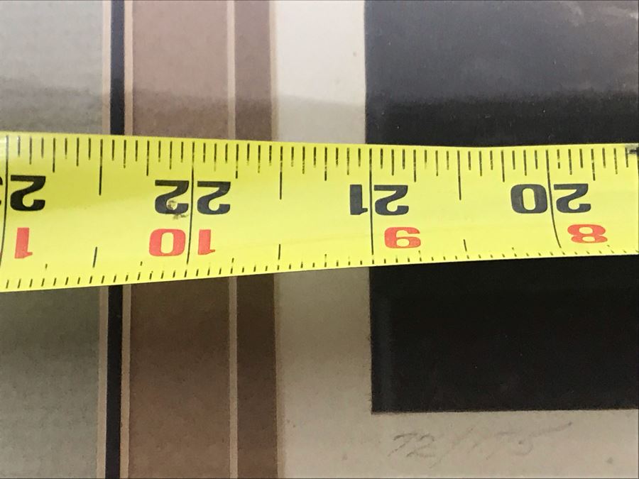 Vintage Hand Signed Limited Edition Print Of Horse Stable Hunting Preparation With Dogs - Artist Signature Illegible Framed 22 X 16 [Photo 12]