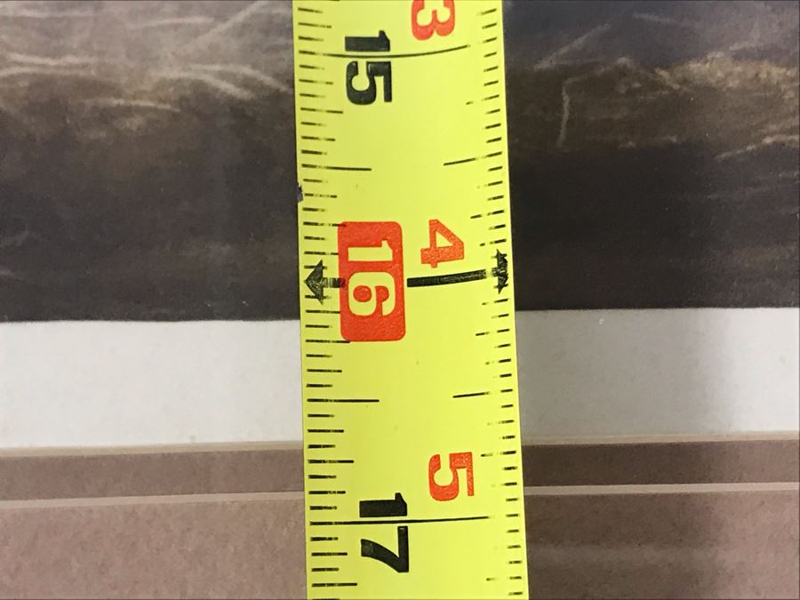 Vintage Hand Signed Limited Edition Print Of Horse Stable Hunting Preparation With Dogs - Artist Signature Illegible Framed 22 X 16 [Photo 13]