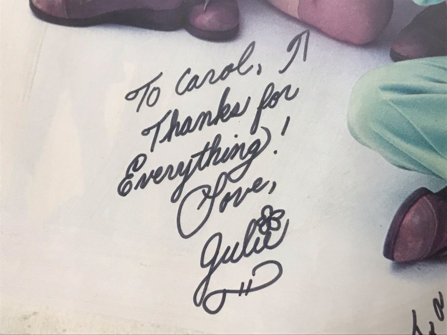 RARE - The New Mickey Mouse Club Hand Signed Poster By All Of The Actors In The TV Show Autographs Framed 19 X 23 [Photo 11]