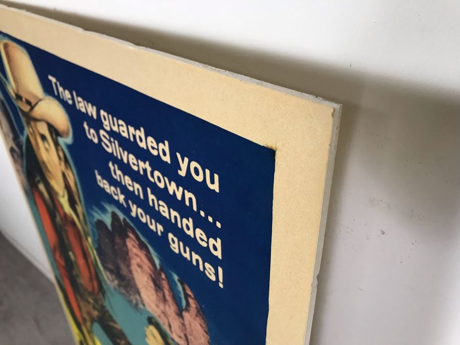 1955 Western Movie Poster 'Treasure Of Ruby Hills' Featuring Carole Mathews Allied Artists Picture 27 X 41 [Photo 10]