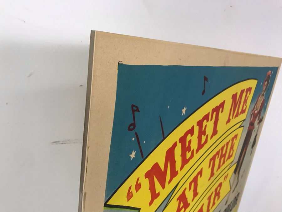 1953 Movie Poster 'Meet Me At The Fair' Featuring Carole Mathews And Scatman Crothers Universal International 27 X 41 [Photo 14]