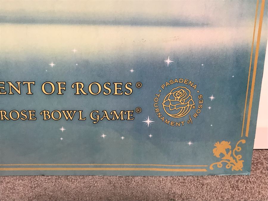 2011 Pasadena Tournament Of Roses 122th Rose Parade & 97th Rose Bowl Game (Wisconsin Badgers Vs TCU Horned Frogs) Poster On Board 42 X 48 [Photo 6]