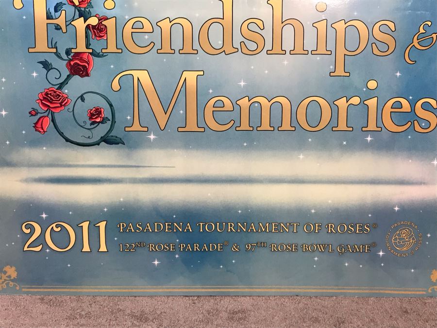 2011 Pasadena Tournament Of Roses 122th Rose Parade & 97th Rose Bowl Game (Wisconsin Badgers Vs TCU Horned Frogs) Poster On Board 42 X 48 [Photo 5]