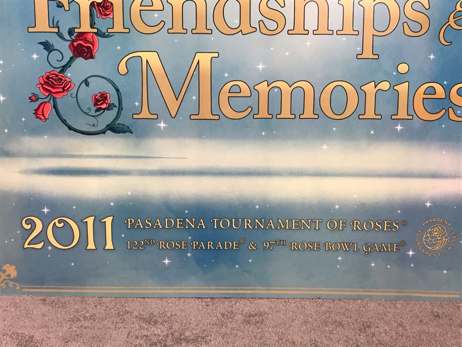2011 Pasadena Tournament Of Roses 122th Rose Parade & 97th Rose Bowl Game (Wisconsin Badgers Vs TCU Horned Frogs) Poster On Board 42 X 48 [Photo 7]