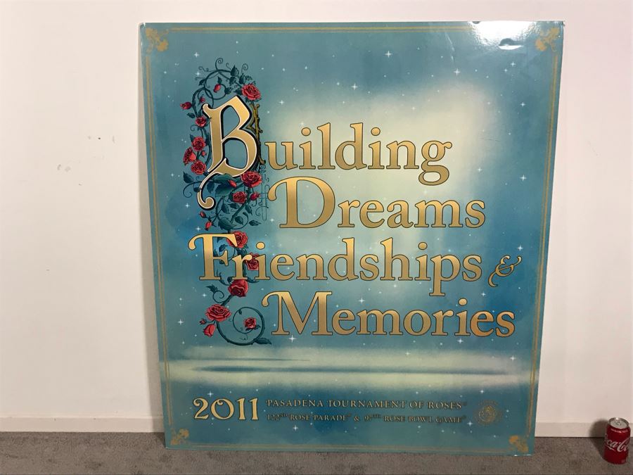 2011 Pasadena Tournament Of Roses 122th Rose Parade & 97th Rose Bowl Game (Wisconsin Badgers Vs TCU Horned Frogs) Poster On Board 42 X 48 [Photo 3]