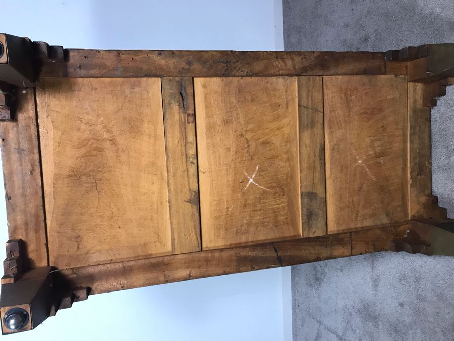 Vintage Chinese Relief Hand Carved Wooden Chest Asian Trunk 41W X 20D X 26H [Photo 31]