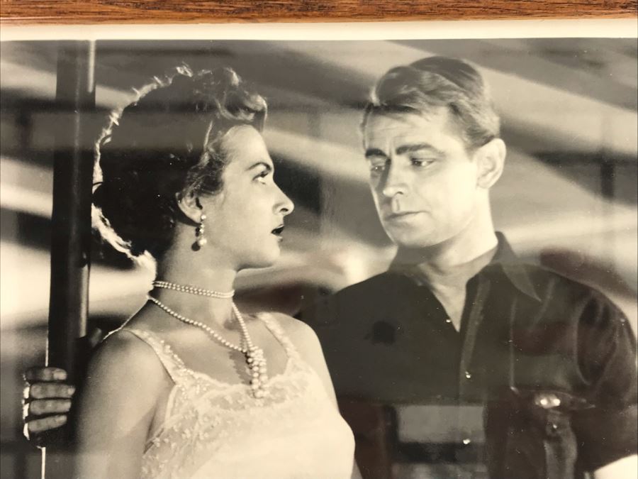 1949 Framed B&W Photograph From Movie Scene 'The Great Gatsby' A Paramount Picture Featuring Actress Carole Mathews 9.5 X 11.5 [Photo 3]