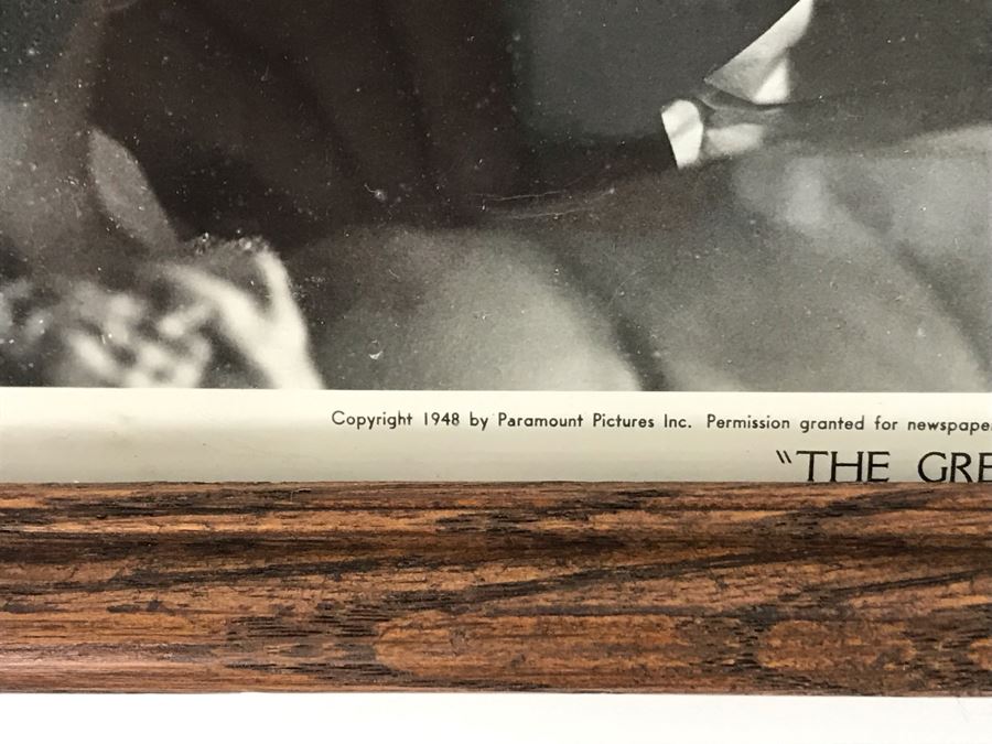 1949 Framed B&W Photograph From Movie Scene 'The Great Gatsby' A Paramount Picture Featuring Actress Carole Mathews 9.5 X 11.5 [Photo 5]