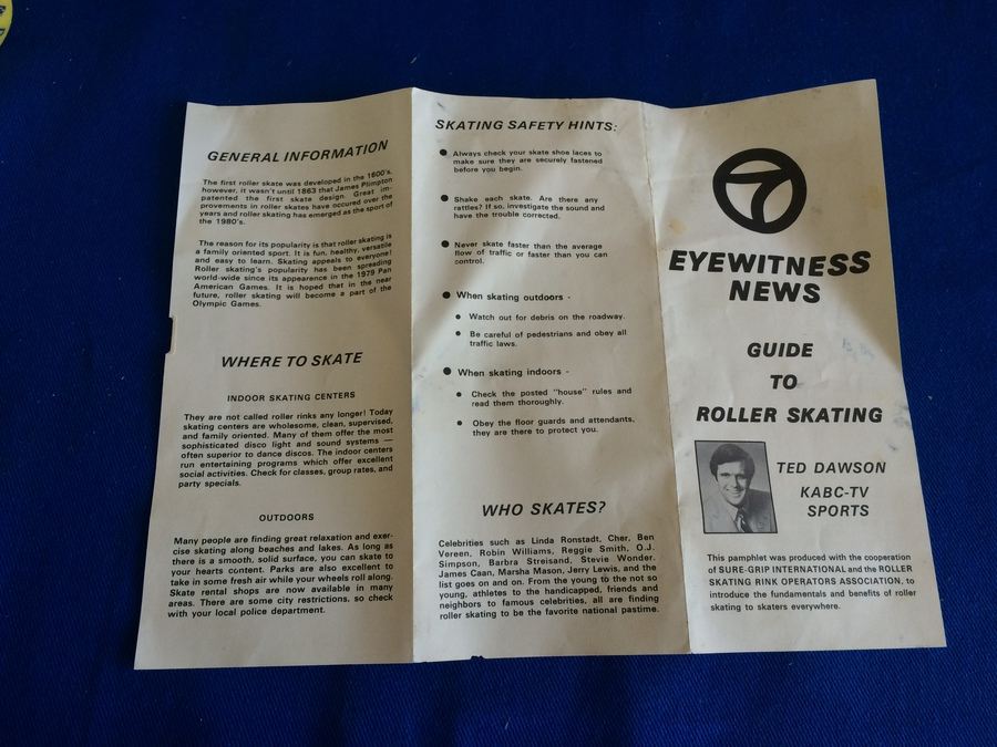 Vintage White Riedell Roller Skating Shoes Size 7 [Photo 8]