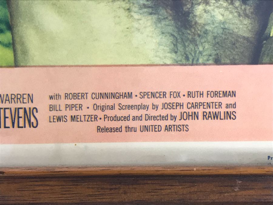 Shark River 1953 Movie Poster Lobby Card Featuring Actress Carole Mathews United Artists Corporation Framed 15 X 12 [Photo 10]